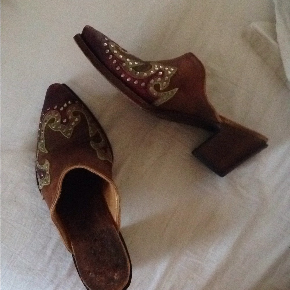 THE OLD GRINGO BOOT style mules